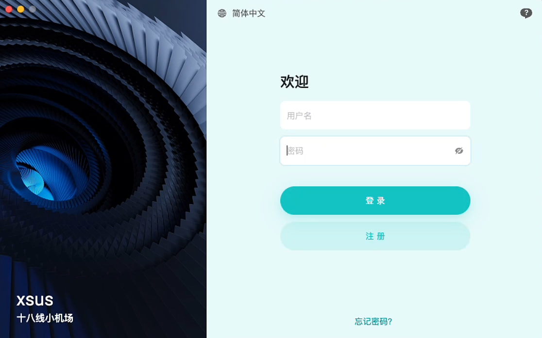Login process